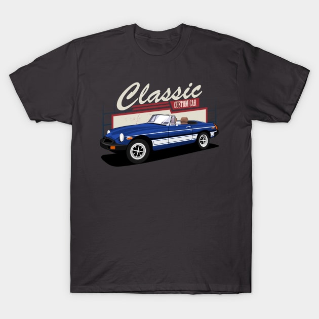 Classic Custom Car T-Shirt by masjestudio